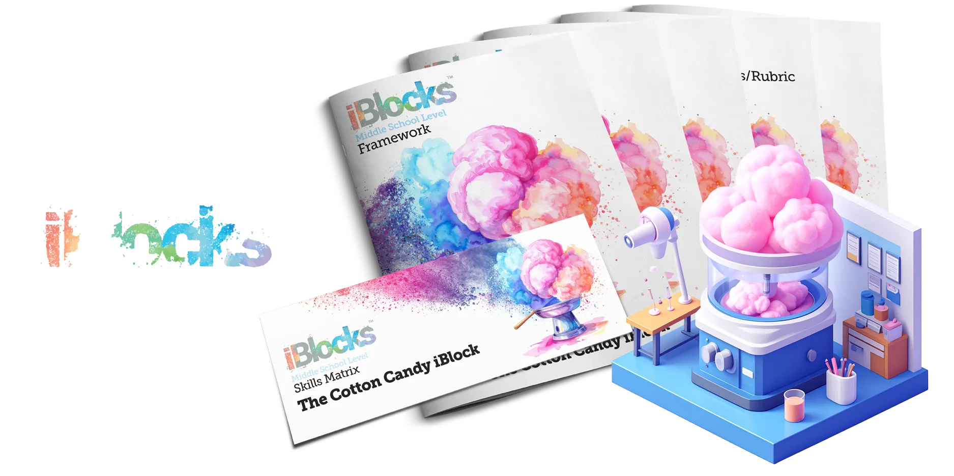 iBlocks |  New Title: The Cotton Candy iBlock